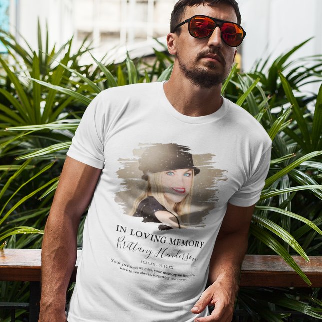 In Loving Memory | Photo Memorial Tri-Blend Shirt (Creator Uploaded)