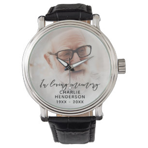 In Loving Memory Photo Watch With Name