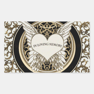 In Loving Memory Rectangular Sticker