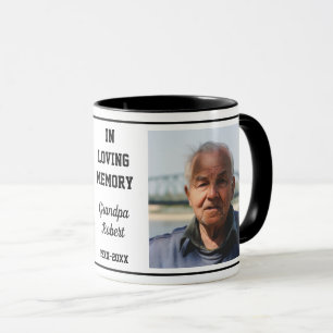 In Loving Memory Remembrance 2 Photo Keepsake Mug