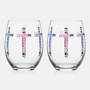 In Loving Memory Stemless Wine Glass