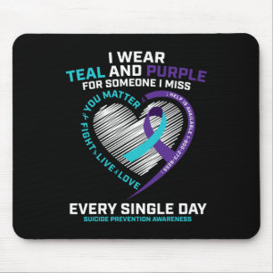In Loving Memory Suicide Prevention Awareness Mouse Mat