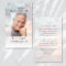 In Loving Memory Sunset Memorial Prayer Card