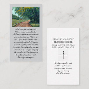 In Loving Memory Sympathy Card