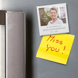 In Loving Memory Sympathy Photo Magnet