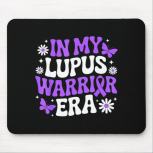 In lupus warrior era awareness month purple ribbon mouse mat
