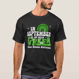 In March We Wear Green Rainbow Kidney Disease Awar T-Shirt