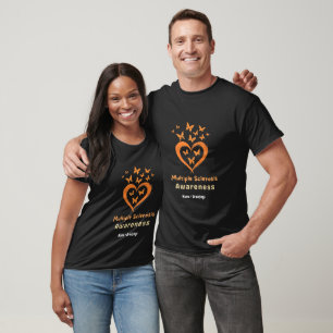 In March We Wear Orange Multiple Sclerosis Aware T-Shirt