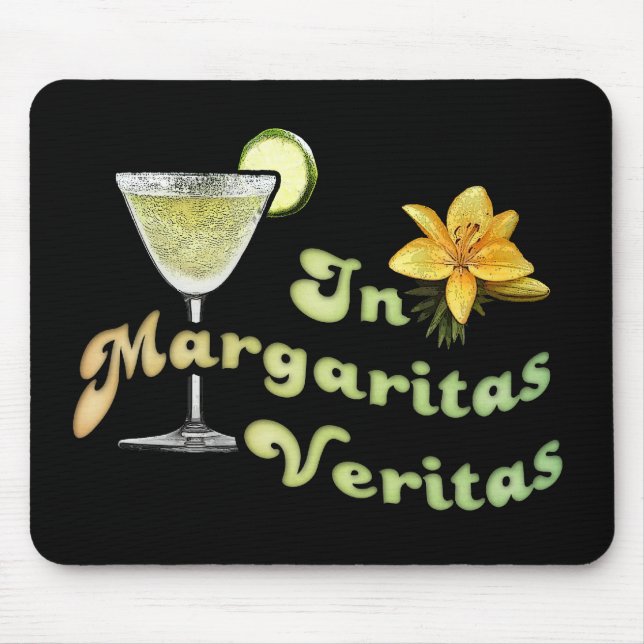 In Margaritas Veritas Mouse Mat (Front)