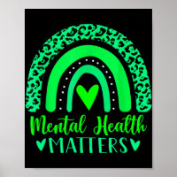 In May We Wear Green For Mental Health Awareness R