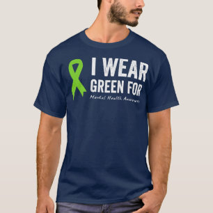 In May We Wear Green Mental Health Awareness T-Shirt