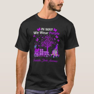 In May We Wear Purple Paediatrics Stroke Awareness T-Shirt