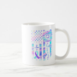 In May We Wear Ribbon Suicide Awareness Mental Hea Coffee Mug