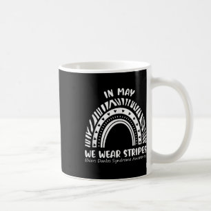 In May We Wear Stripes Shirt Ehlers Danlos Awarene Coffee Mug