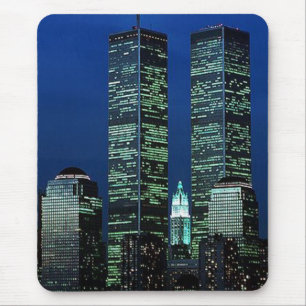 In Memoriam In memory of Twin Towers WTC NYC Mouse Mat