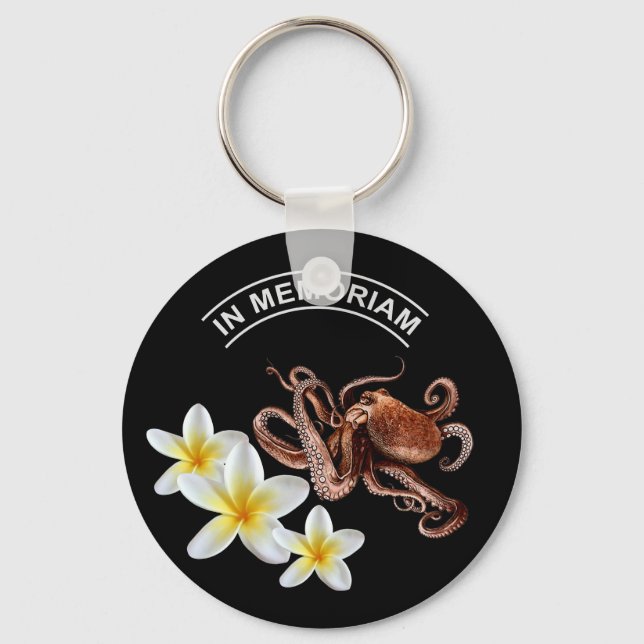 In Memoriam Paul The Octopus Key Ring (Front)