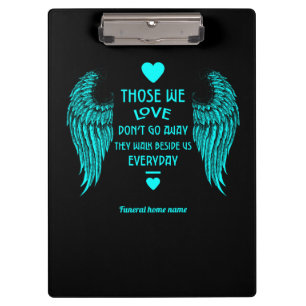 In Memory Bereavement And Loss Photo Print Card Wo Clipboard