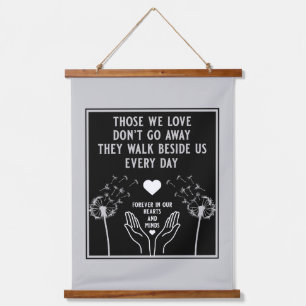 In Memory Bereavement And Loss Photo Print Hanging Tapestry