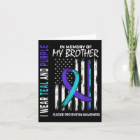 In Memory Brother Suicide Awareness Prevention Ame