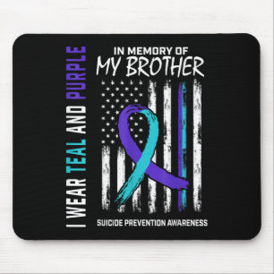 In Memory Brother Suicide Awareness Prevention Ame Mouse Mat