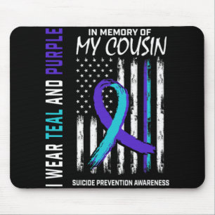 In Memory Cousin Suicide Awareness Prevention Amer Mouse Mat