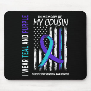In Memory Cousin Suicide Awareness Prevention Amer Mouse Mat