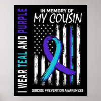 In Memory Cousin Suicide Awareness Prevention Amer