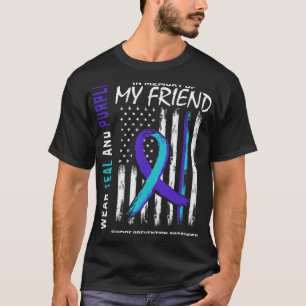 In Memory Friend Suicide Awareness Prevention Amer T-Shirt