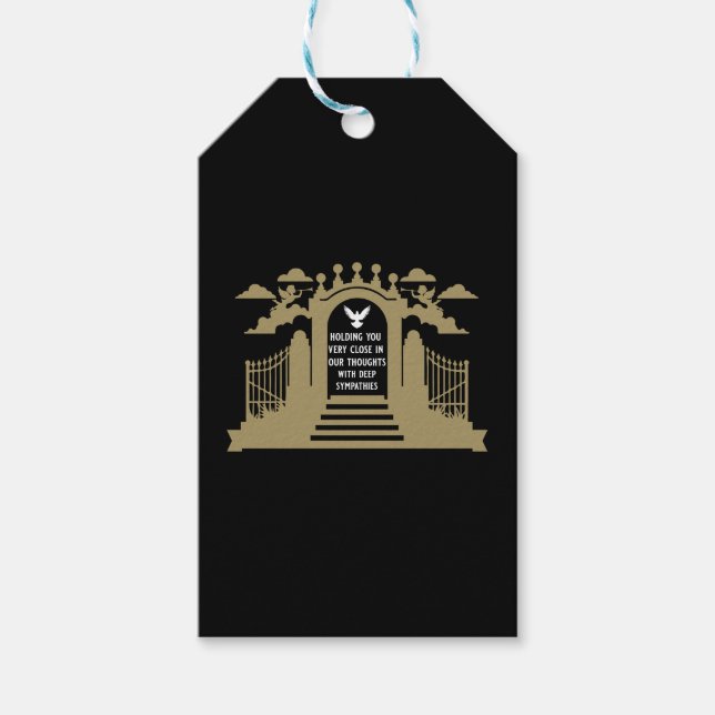 In Memory Funeral Gift Tags (Front)