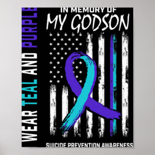 In Memory Godson Suicide Awareness Prevention Amer Poster