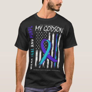 In Memory Godson Suicide Awareness Prevention Amer T-Shirt
