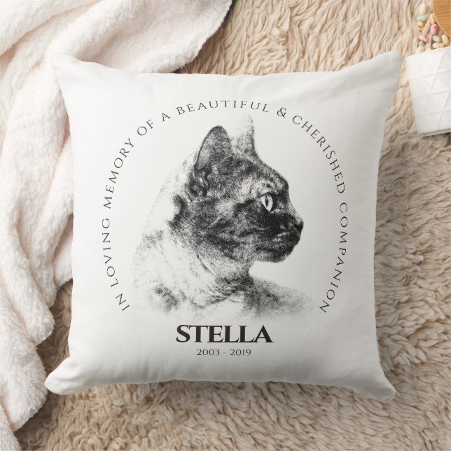 In Memory of a Beloved Pet Memorial Cushion (Blanket)