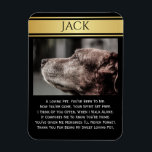 In Memory Of A Lost Pet Magnet<br><div class="desc">In loving memory of a lost pet. A touching poem with name and photo personalisation.</div>