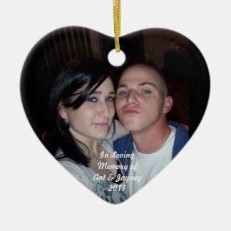 In Memory of Anthony & Jayney Watson Ornament