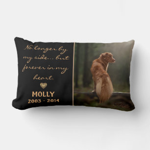 In Memory Of Dog Cat Pet Memorial Lumbar Cushion