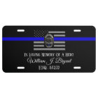 IN MEMORY OF FALLEN OFFICER 