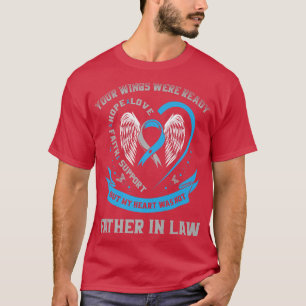 In Memory Of Father In Law Type 1 Diabetes Awarene T-Shirt