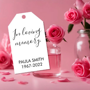 In Memory Of. Funeral Gift In loving memory. Tags