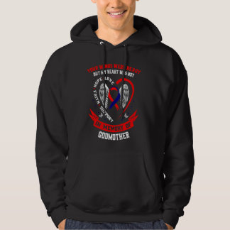 In Memory of Godmother CHD Awareness Products Hear Hoodie