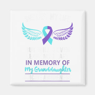 In Memory Of Granddaughter Suicide Awareness Preve Magnet