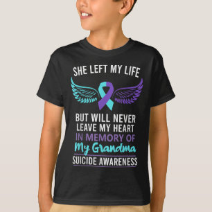 In Memory Of Grandma Suicide Awareness Prevention  T-Shirt
