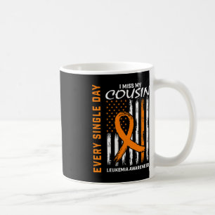 In Memory Of Loved One Gifts Cousin Leukemia Aware Coffee Mug