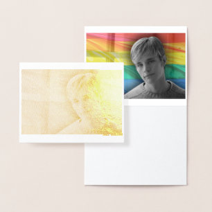 In Memory of Matthew Shepard 1976 - 1998 Foil Card