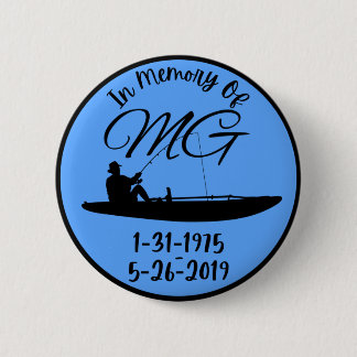 In Memory Of MG 6 Cm Round Badge