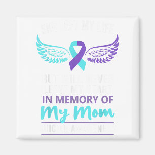In Memory Of Mom Suicide Awareness Prevention Magnet