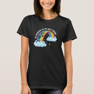 in Memory of My Best Friend Rainbow Bridge Cat Lov T-Shirt