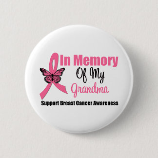 In Memory of My Grandma 6 Cm Round Badge