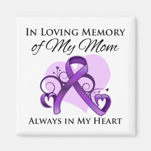 In Memory of My Mum - Pancreatic Cancer Magnet