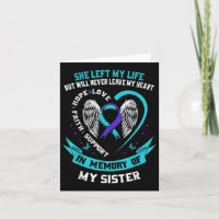 In Memory Of My Sister Suicide Awareness Preventio