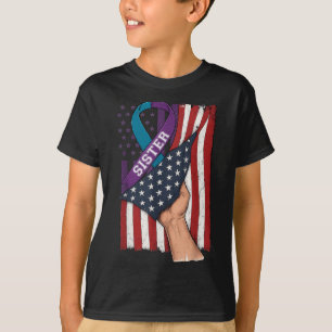 In Memory Of My Sister Suicide Prevention Awarenes T-Shirt